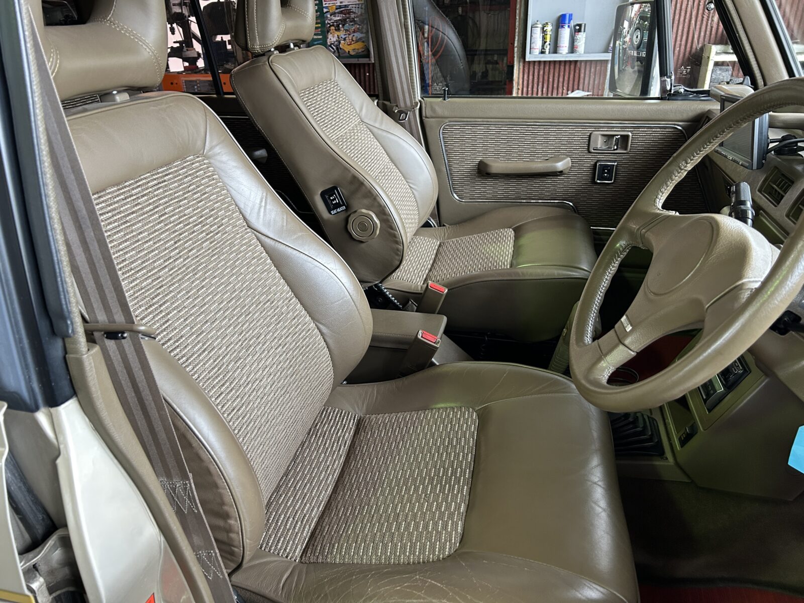 1988 MITSUBISHI PAJEROＬ149Ｇ   2.5ディーゼルエクシード 4WD 7名　AT ターボの写真10