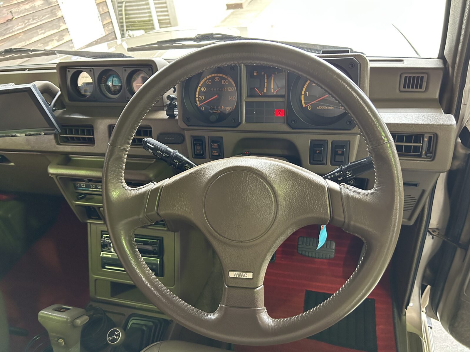 1988 MITSUBISHI PAJEROＬ149Ｇ   2.5ディーゼルエクシード 4WD 7名　AT ターボの写真11