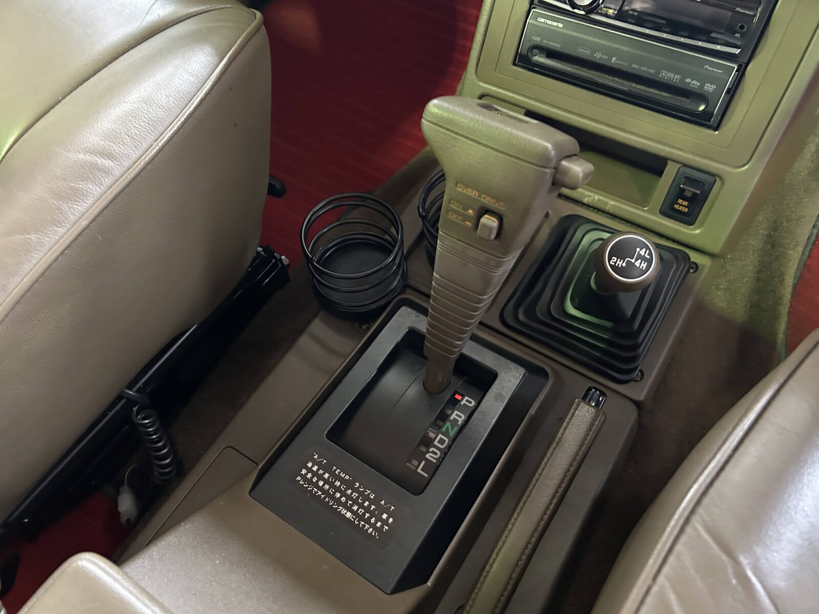 1988 MITSUBISHI PAJEROＬ149Ｇ   2.5ディーゼルエクシード 4WD 7名　AT ターボの写真14