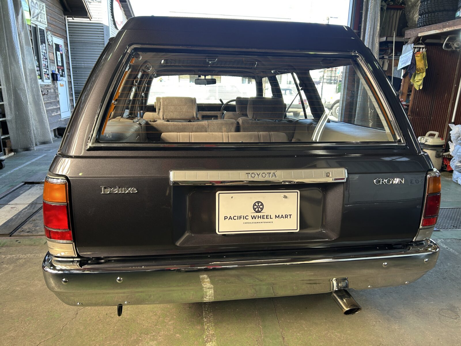 1994年 TOYOTA 130CROWN WAGON ベンチコラム 2500CC 1JZの写真6