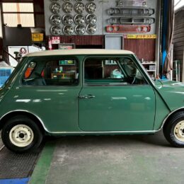 1995年 ローバーミニ フェンダーレス 10インチ インジェクション ハイローキットの写真3