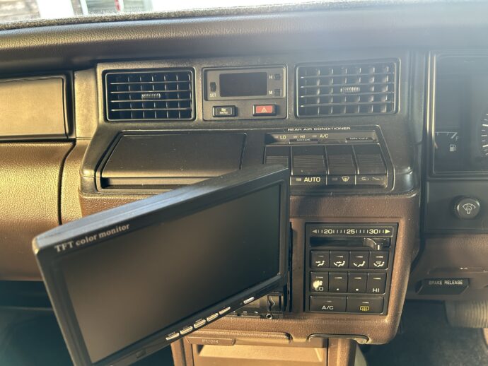 1994年 TOYOTA 130CROWMWAGON ベンコラ 丸目 メッキバンパーの写真14