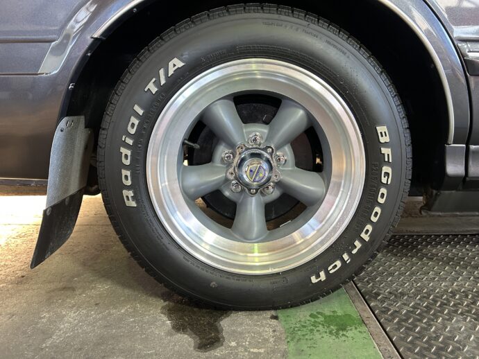 1994年 TOYOTA 130CROWMWAGON ベンコラ 丸目 メッキバンパーの写真28
