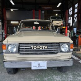 1989年 TOYOTA 60ランドクルーザー VXロールーフ換装 ナロー ガソリン NOX・PM適合の写真2