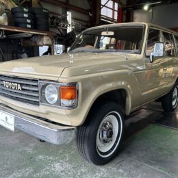 1989年 TOYOTA 60ランドクルーザー VXロールーフ換装 ナロー ガソリン NOX・PM適合の写真3