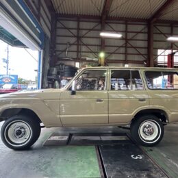 1989年 TOYOTA 60ランドクルーザー VXロールーフ換装 ナロー ガソリン NOX・PM適合の写真4