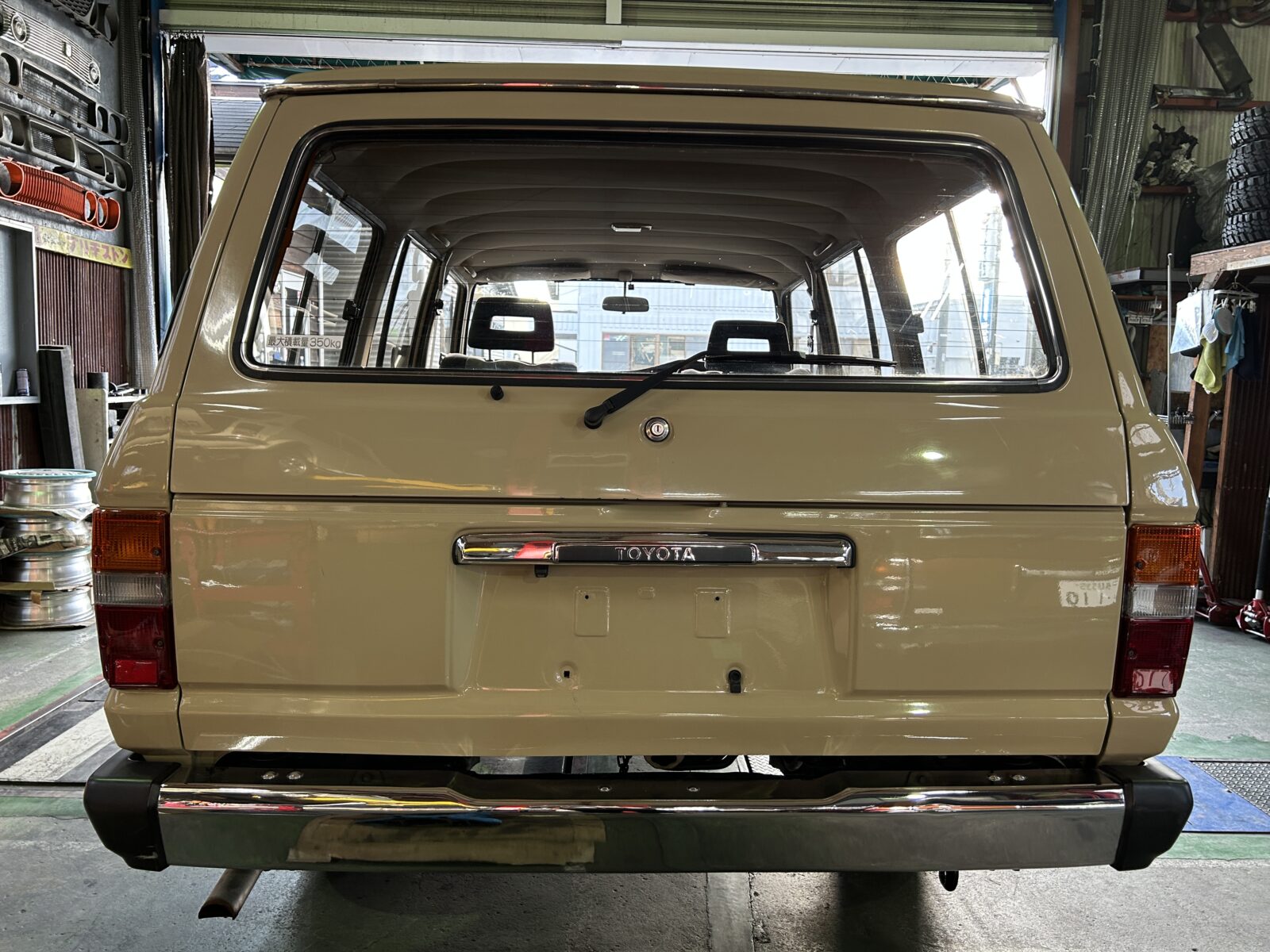1989年 TOYOTA 60ランドクルーザー VXロールーフ換装 ナロー ガソリン NOX・PM適合の写真6