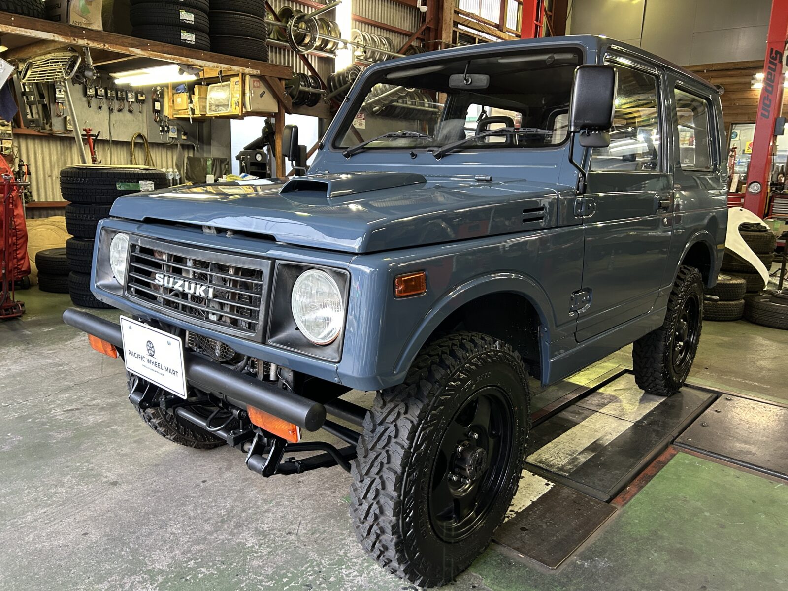 1994年 ジムニー JA11V 660サマーウインドリミテッド 4WD AT 2インチリーフスプリング公認 ジオランダー185/85R16の写真3