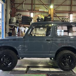 1994年 ジムニー JA11V 660サマーウインドリミテッド 4WD AT 2インチリーフスプリング公認 ジオランダー185/85R16の写真4