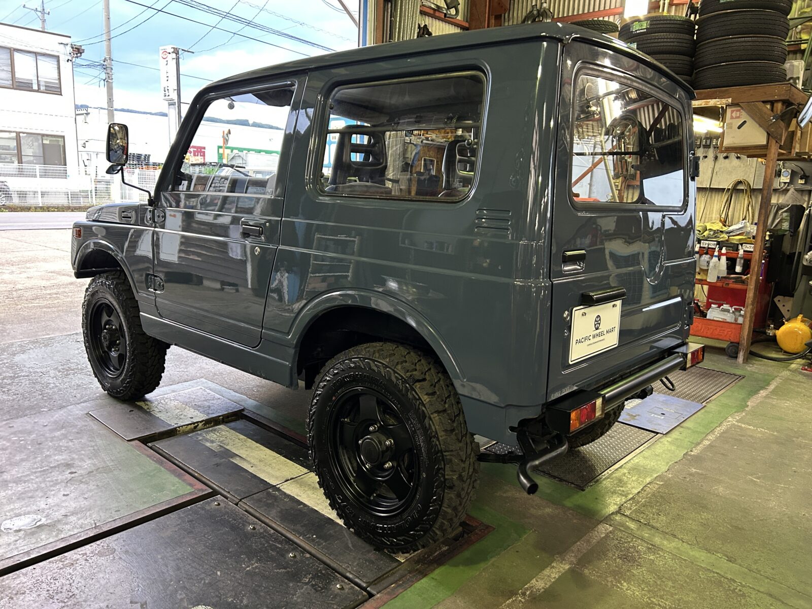 1994年 ジムニー JA11V 660サマーウインドリミテッド 4WD AT 2インチリーフスプリング公認 ジオランダー185/85R16の写真5