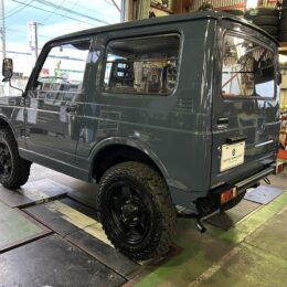 1994年 ジムニー JA11V 660サマーウインドリミテッド 4WD AT 2インチリーフスプリング公認 ジオランダー185/85R16の写真5